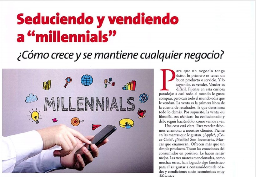 Seduciendo y vendiendo a millennials