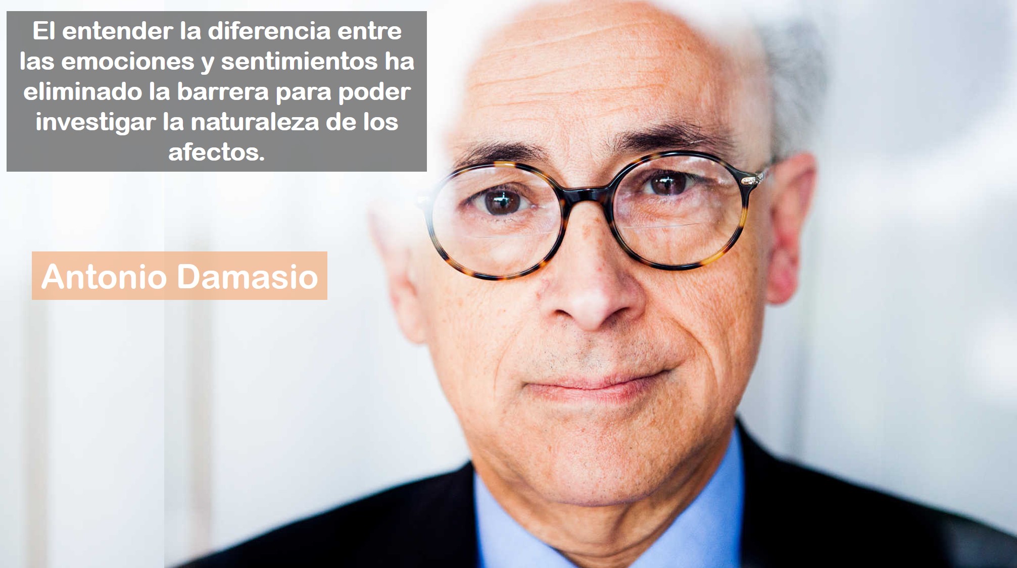 Antonio Damasio frase