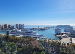 vista de la ciudad de málaga