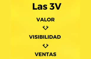 Las 3 V, valor, visibilidad y ventas