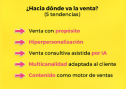 5 tendencias sobre hacia donde va la venta