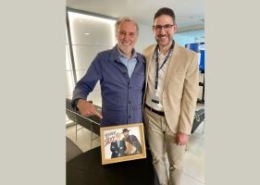 Enrique de Mora y Clint Eastwood