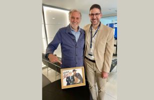 Enrique de Mora y Clint Eastwood